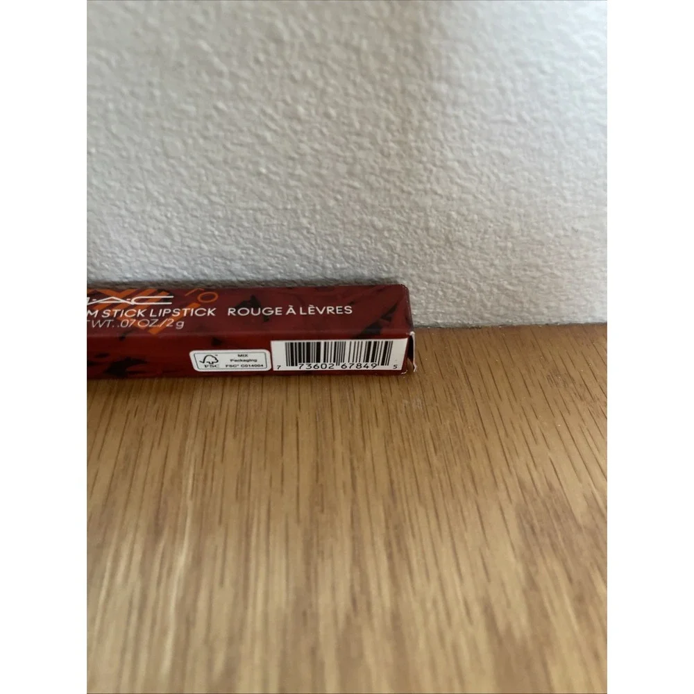 Mac Powder Kiss Velvet Blur Slim Stick Lipstick, 877 Devoted To Chili, Limited